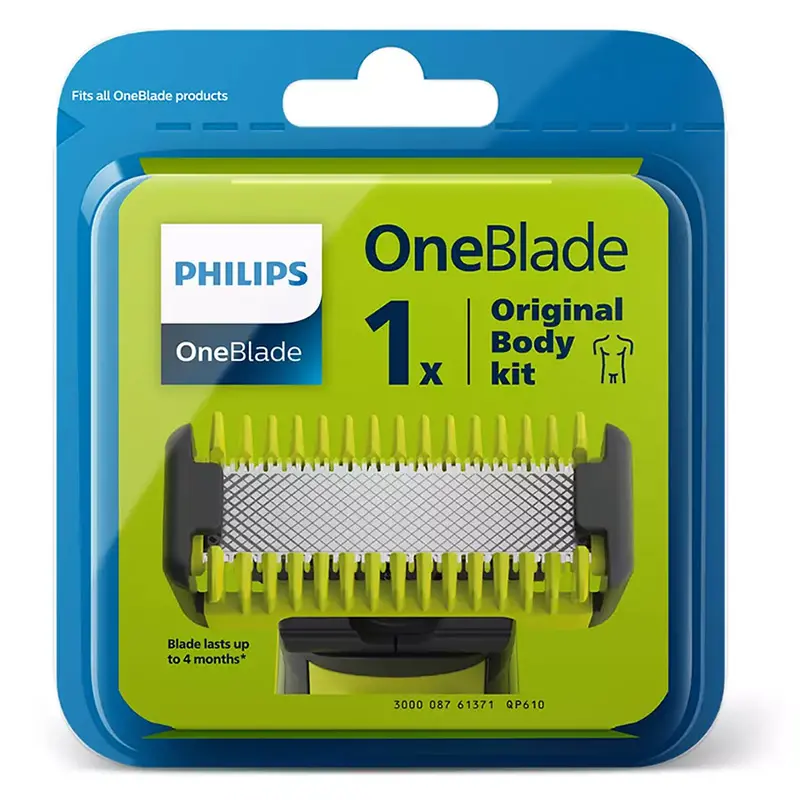 Сменное лезвие для электробритвы Philips OneBlade Зеленый