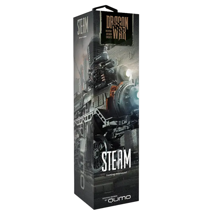 Игровой коврик для мыши QUMO Steam Разноцветный