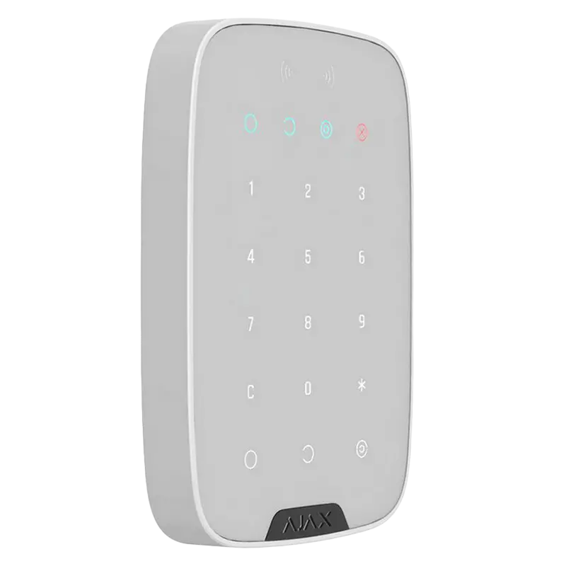 Беспроводная сенсорная клавиатура Ajax KeyPad Белый
