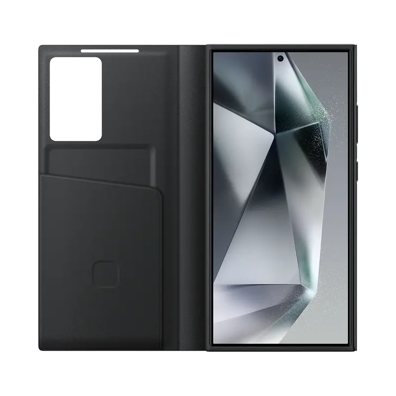 Husă tip carte Samsung Galaxy S24 Ultra Smart View Wallet Smart View Wallet Negru