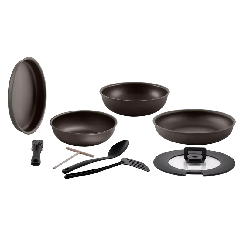 Набор посуды Polaris EasyKeep-9D EasyKeep Коричневый
