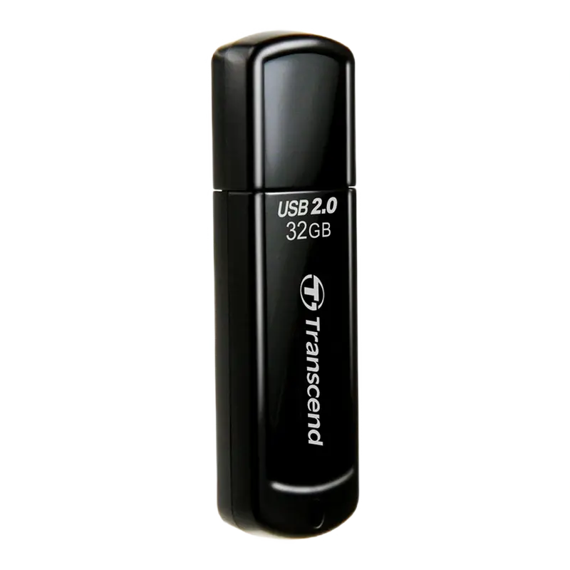 USB Flash накопитель Transcend JetFlash 350 32ГБ Чёрный