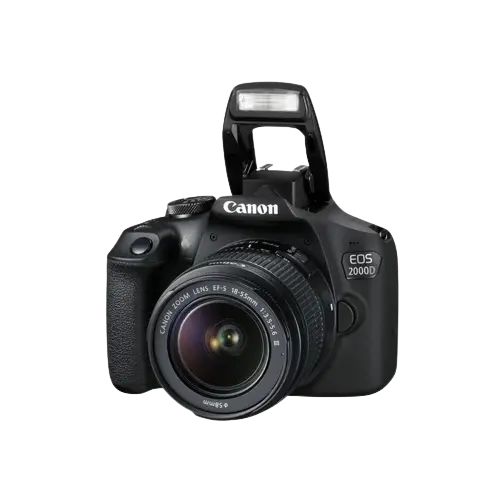 Зеркальный фотоаппарат Canon EOS 2000D & EF-S