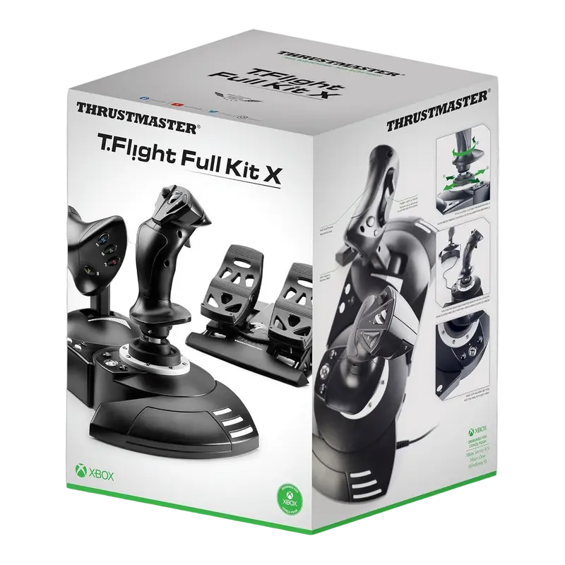 Игровой джойстик Thrustmaster T.Flight Full Kit X Чёрный