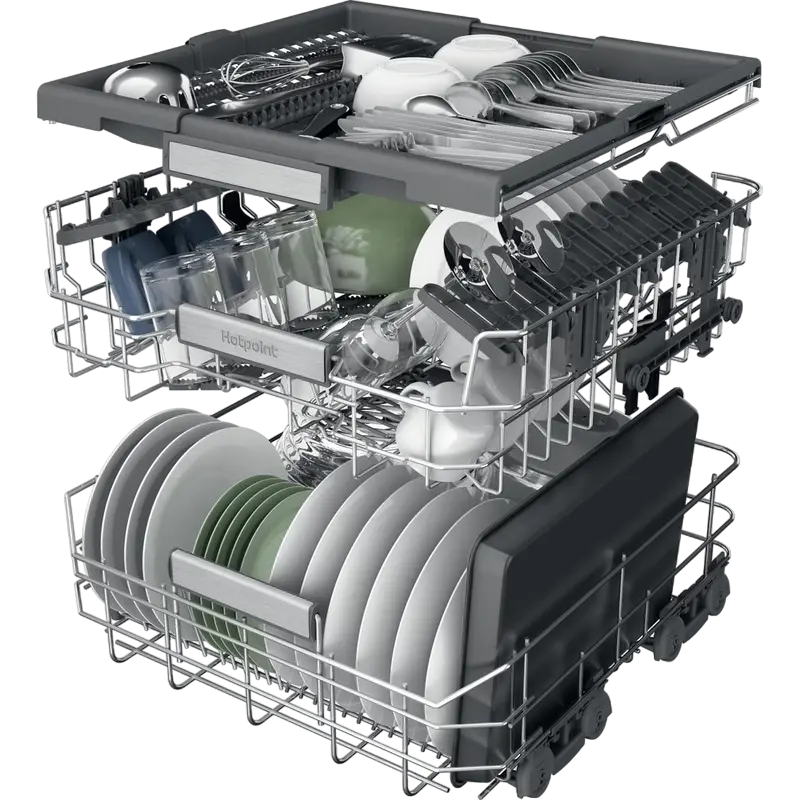 Посудомоечная машина Hotpoint-Ariston H7F HS41 X Нержавеющая сталь