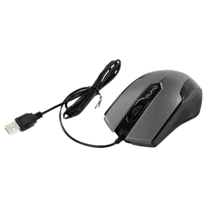 Мышь QUMO M14 Проводное Серый