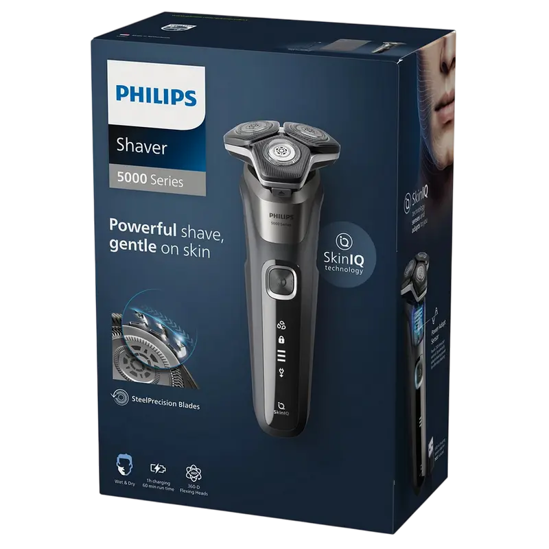 Электробритва мужская Philips Series 5000 Серый