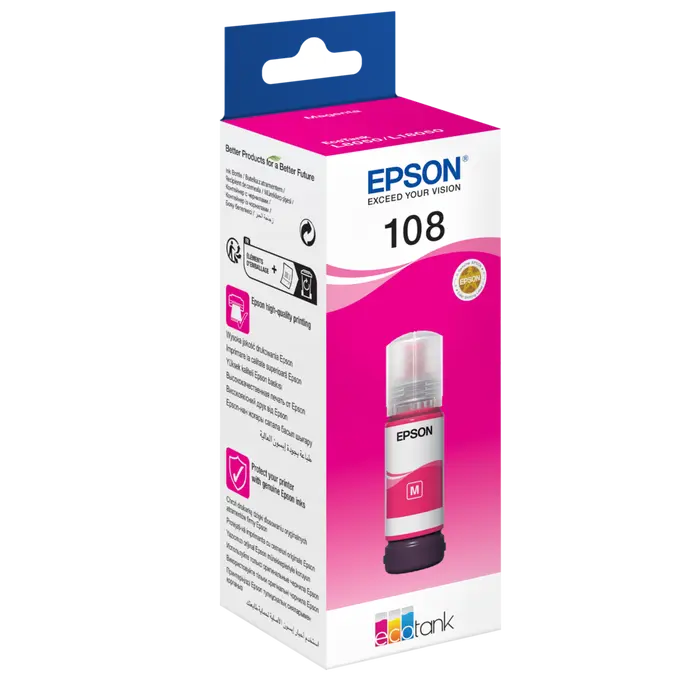 Контейнер с чернилами Epson 108 EcoTank