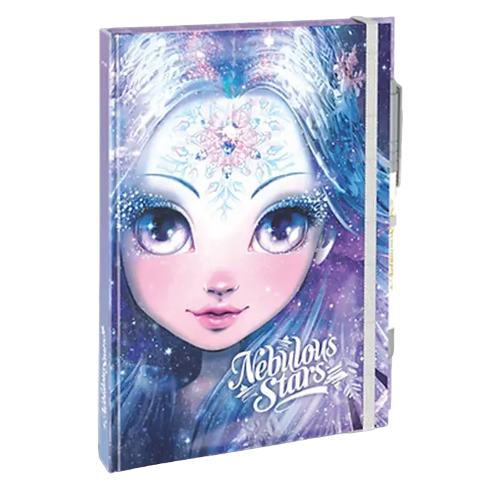 Nebulous Stars Deluxe White Notebook