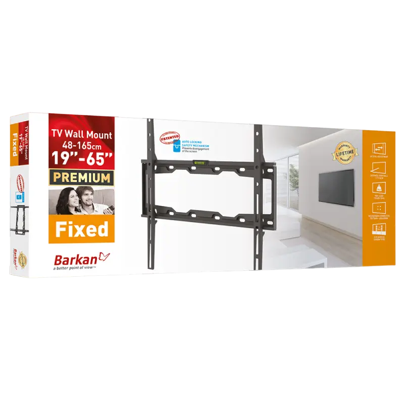 Кронштейн для телевизора BARKAN E302+ Черный