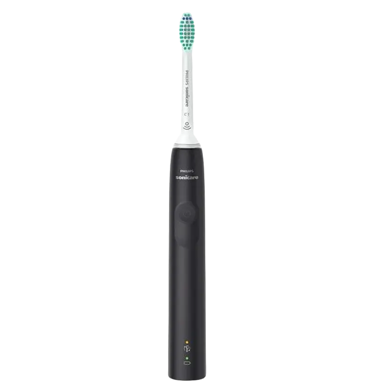 Электрическая звуковая зубная щетка Для взрослых Philips Sonicare 3100 Series Чёрный