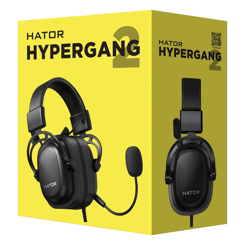 Наушники HATOR Hypergang 2 Чёрный