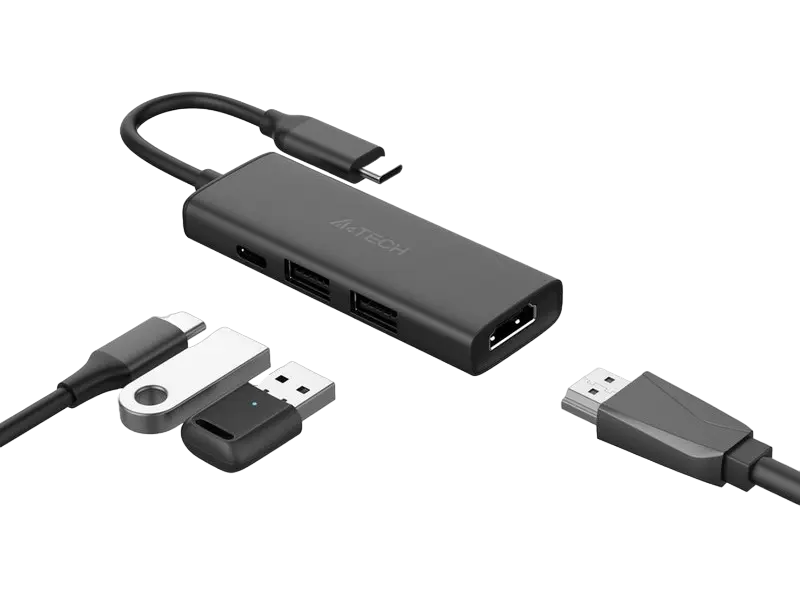 Док-станция A4Tech DST-40C Серый