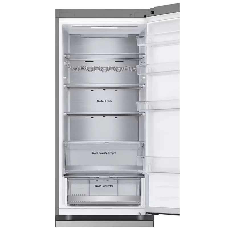 Холодильник LG GBV5250EPY Нержавеющая сталь