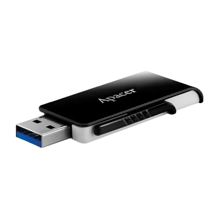 USB Flash накопитель Apacer AH350 64ГБ Черный/Белый