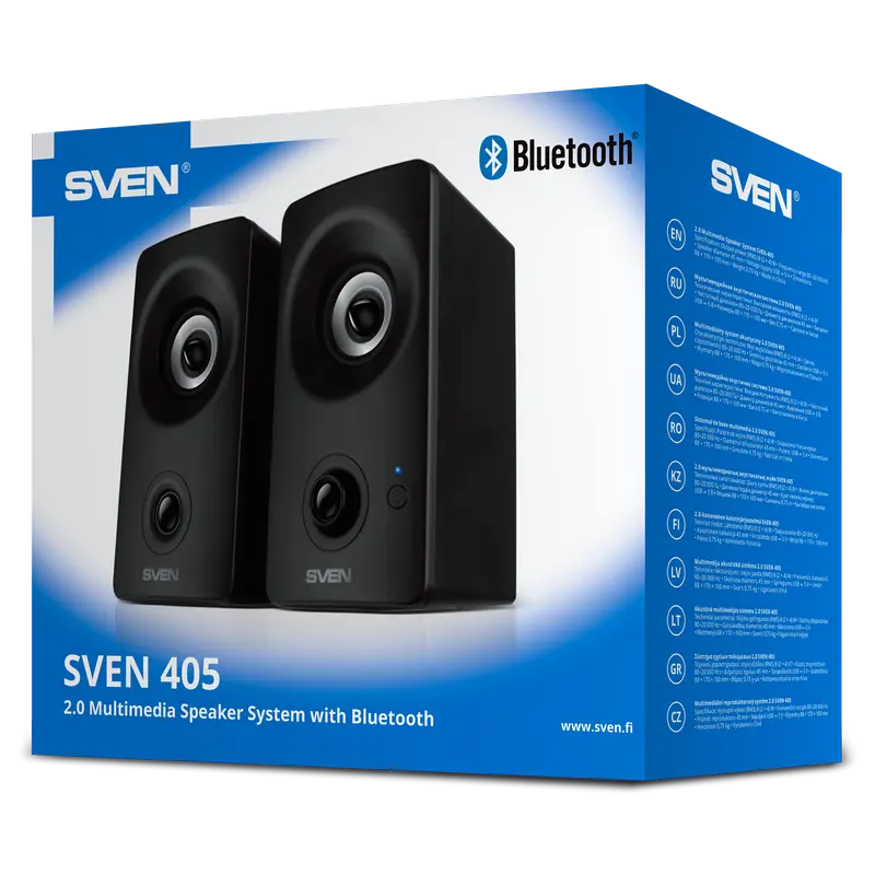 Компьютерные колонки SVEN 405 Черный