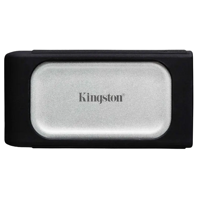 Внешний портативный SSD накопитель Kingston XS2000 2 ТБ Серебристый