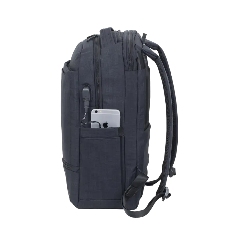 Рюкзак для ноутбука Rivacase Biscayne Чёрный