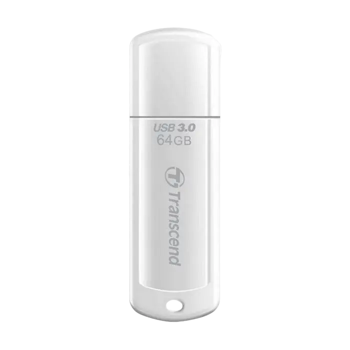 USB Flash накопитель Transcend JetFlash 730 64ГБ Белый
