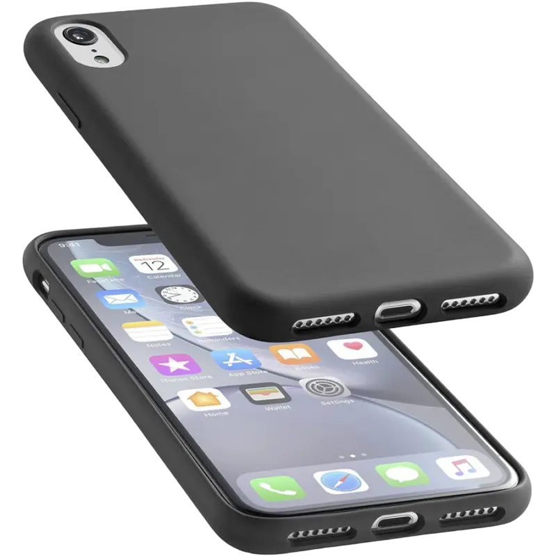 Чехол Cellularline Apple iPhone XR Sensation Sensation Чёрный
