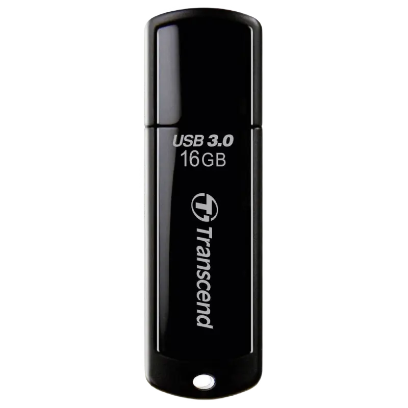 USB Flash накопитель Transcend JetFlash 700 16ГБ Чёрный