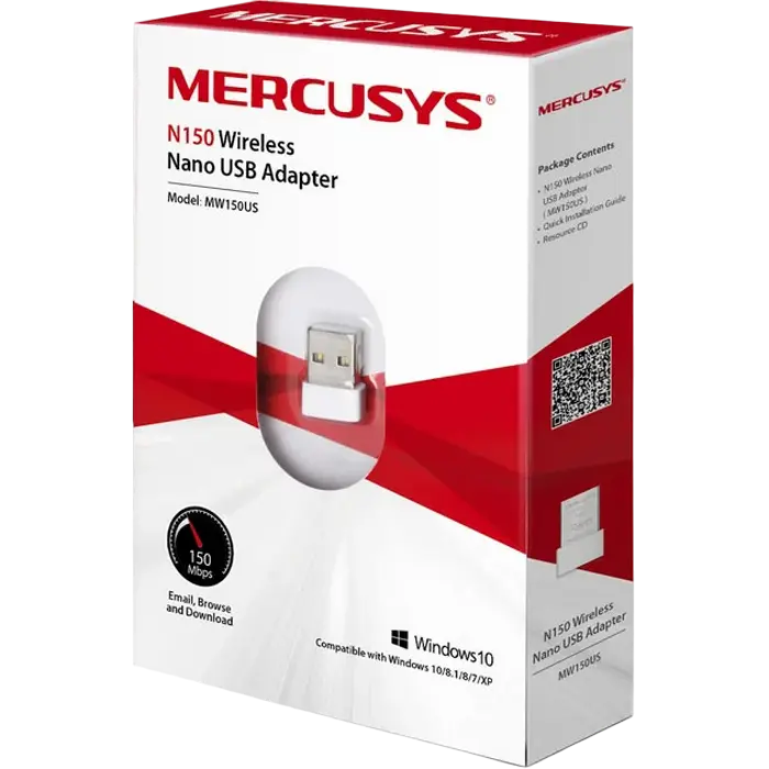 USB Aдаптер MERCUSYS MW150US Белый