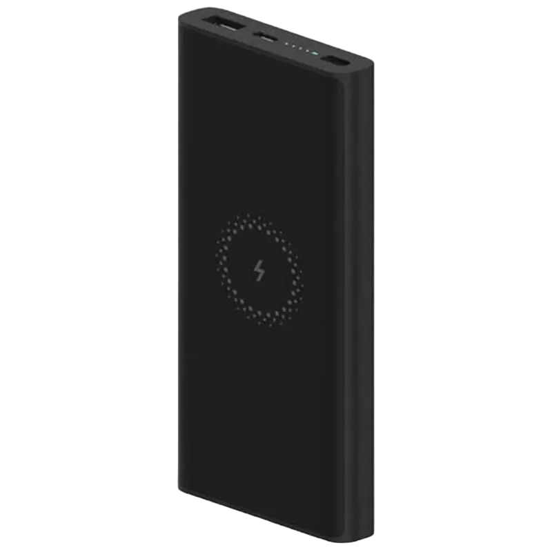 Портативное зарядное устройство Xiaomi 10W Wireless Power Bank 10000 Черный