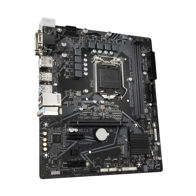 Материнская плата Gigabyte H510M S2H LGA1200 Micro-ATX