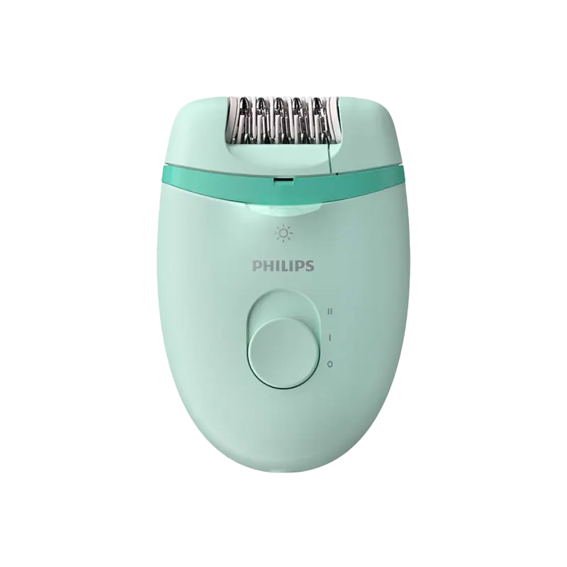 Эпилятор Philips Satinelle Essential Белый/Зелёный