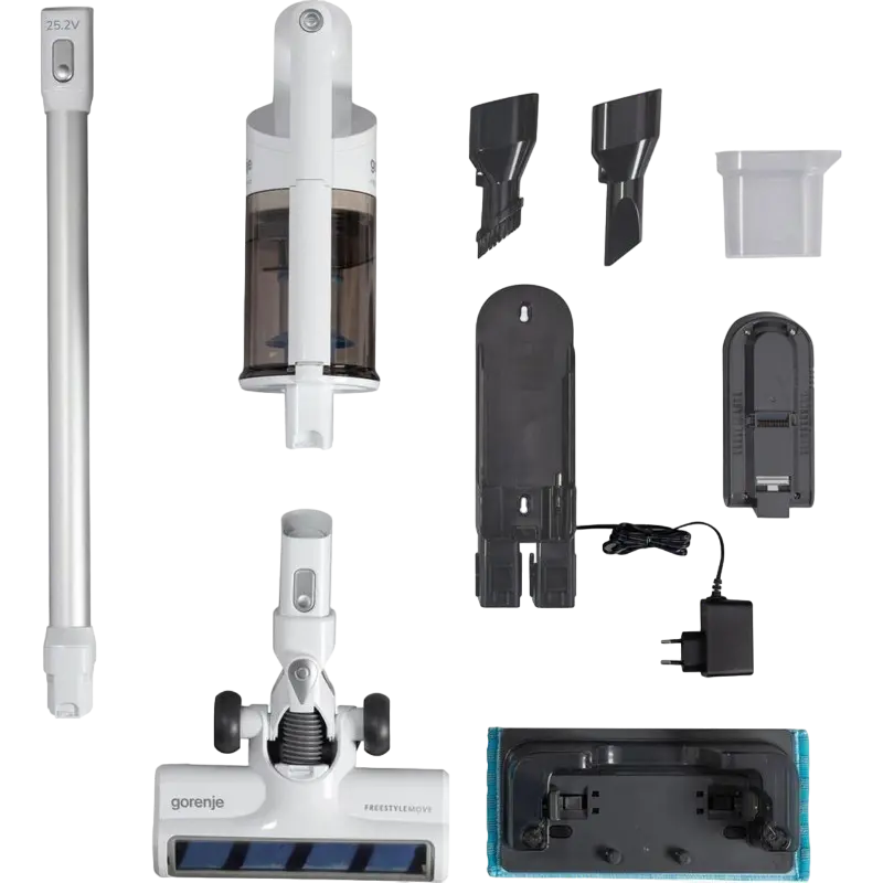 Вертикальный Пылесос Gorenje SVC252FMWT Белый