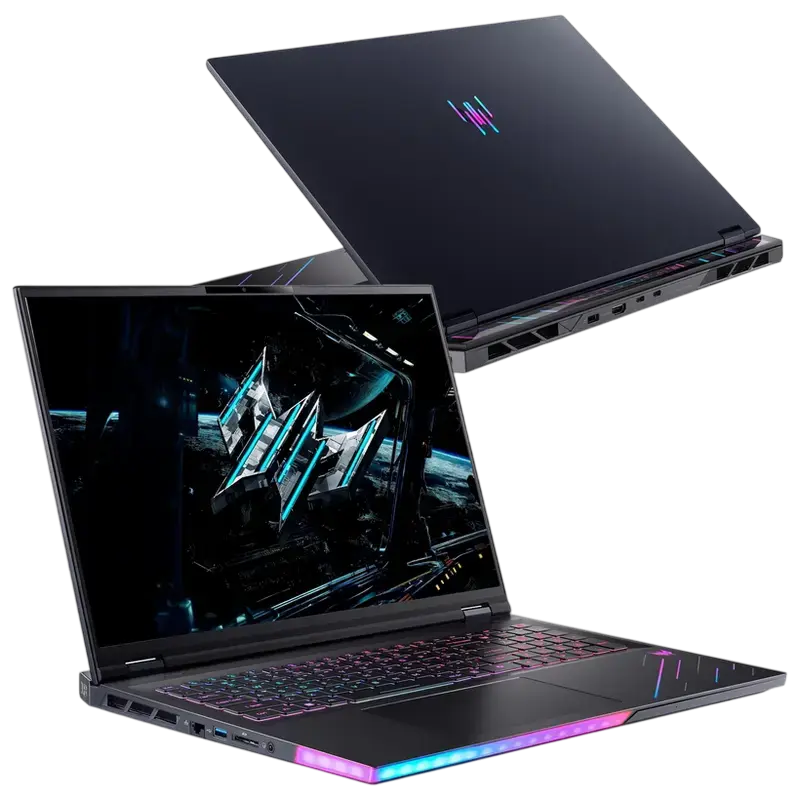 Игровой ноутбук Acer Predator Helios 18 AI PH18-73 Abyssal Black