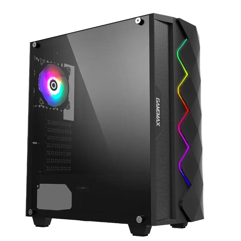 Компьютерный корпус Gamemax DIAMOND COC Midi-Tower Черный