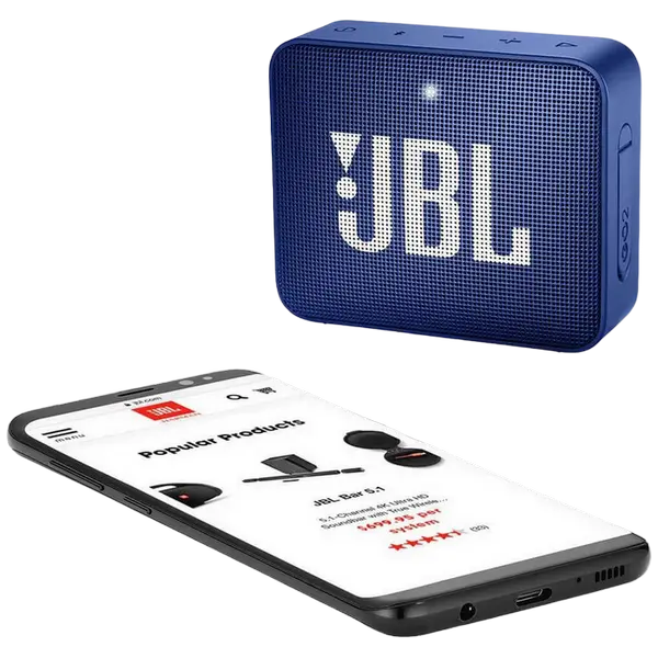 Портативная колонка JBL. GO 2 Синий
