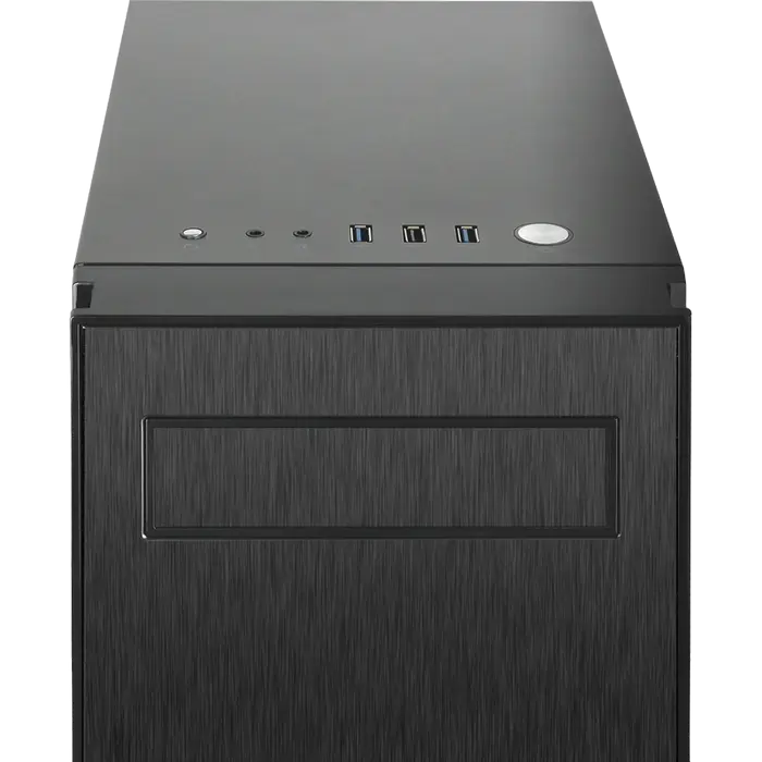 Компьютерный корпус Chieftec AL-02B-TG-OP Midi-Tower Черный