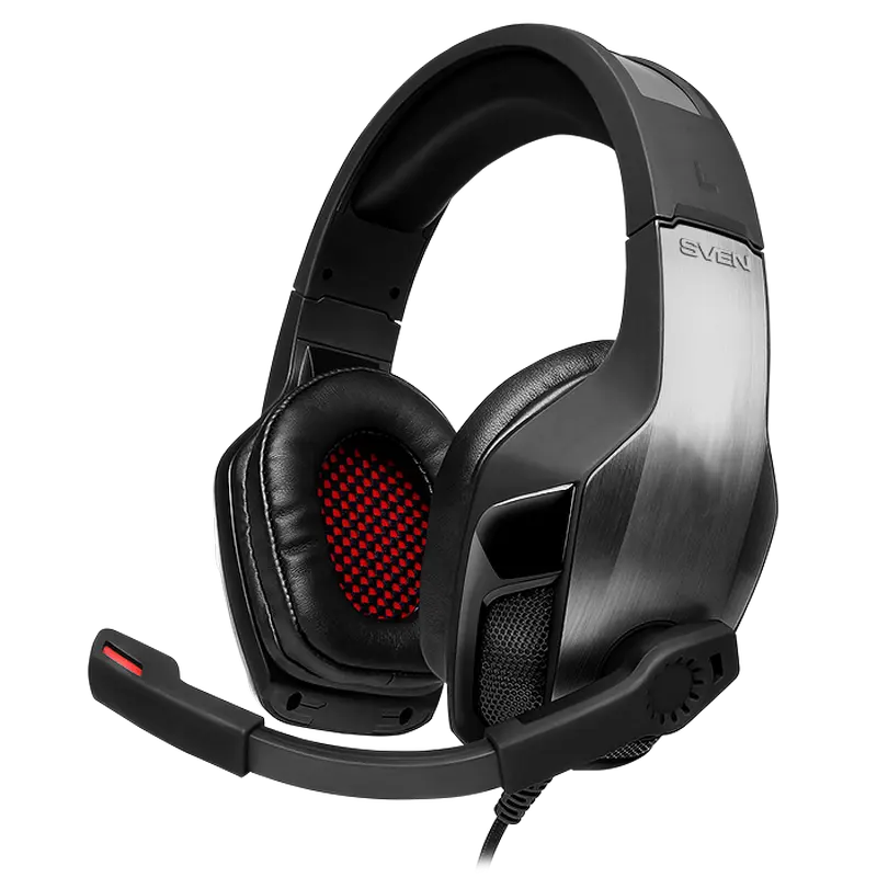 Căști SVEN AP-U995MV Negru/Roșu