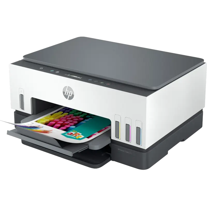 МФУ HP Smart Tank 670, Белый | Серый