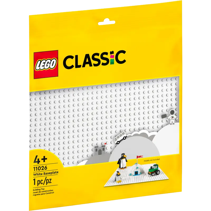 Конструктор LEGO White Baseplate Белый
