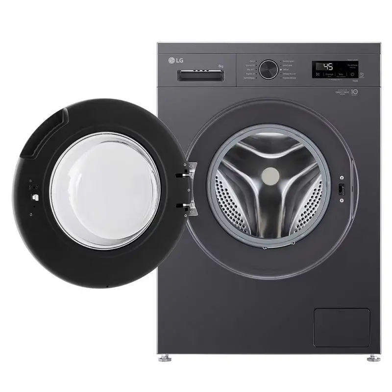 Стиральная машина LG F84B15MBS Серый