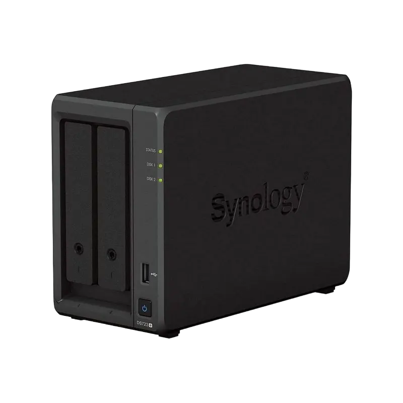Сетевое хранилище SYNOLOGY DS723+ Черный