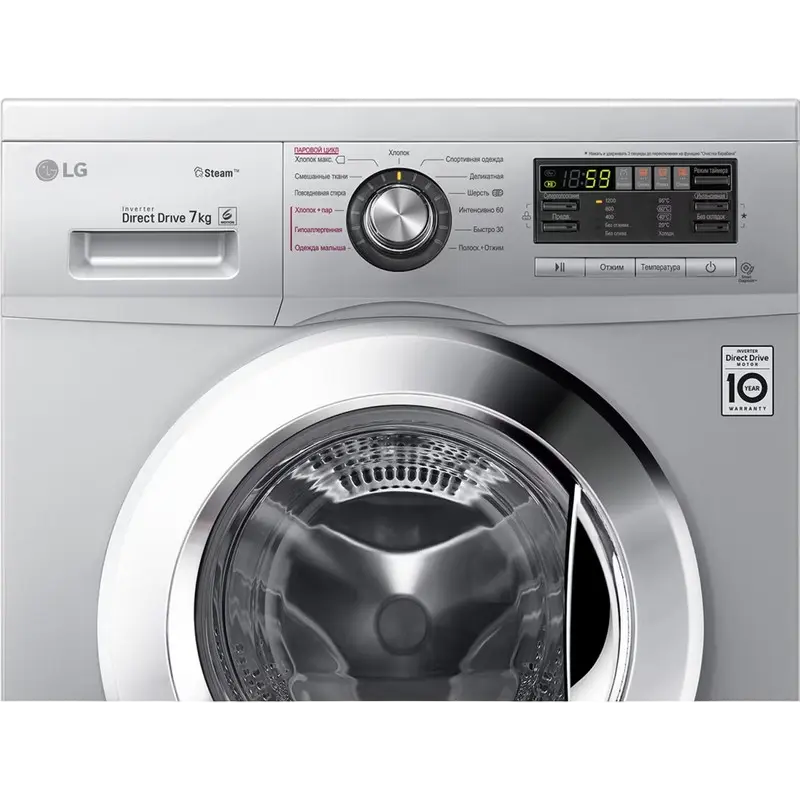 Стиральная машина LG F12M7HDS4 Серый