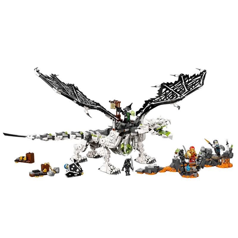 Конструктор LEGO Skull Sorcerer's Dragon Разноцветный