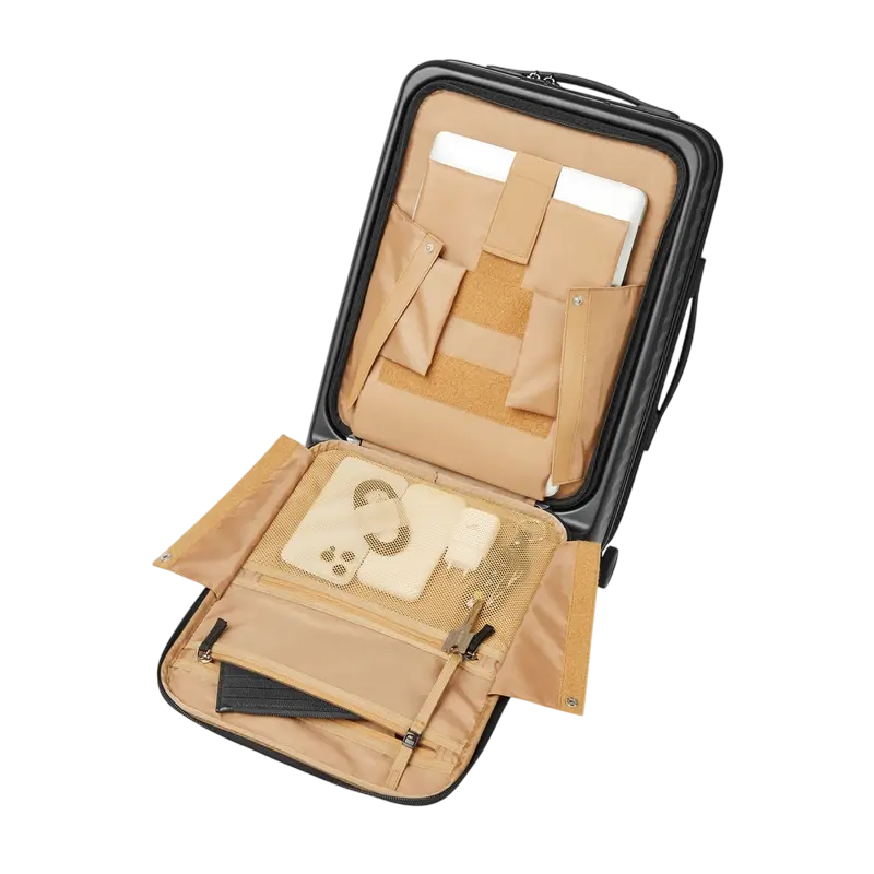 Чемодан Rivacase Clark-Eco Чёрный