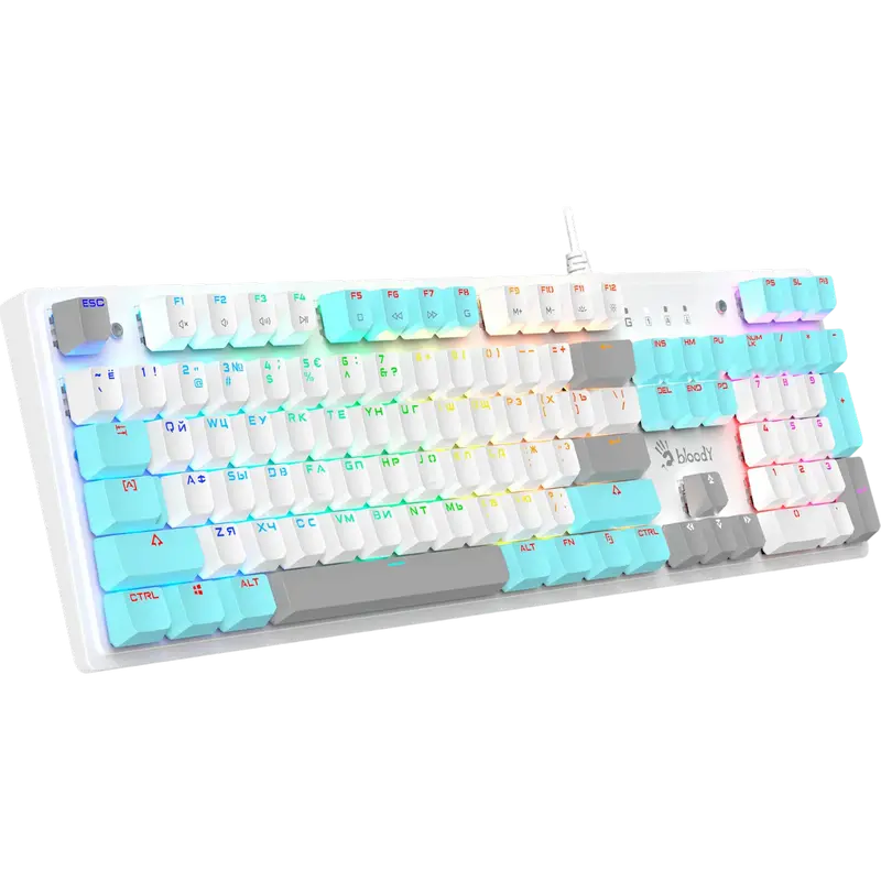 Tastatură Bloody S510R Mecanic Alb