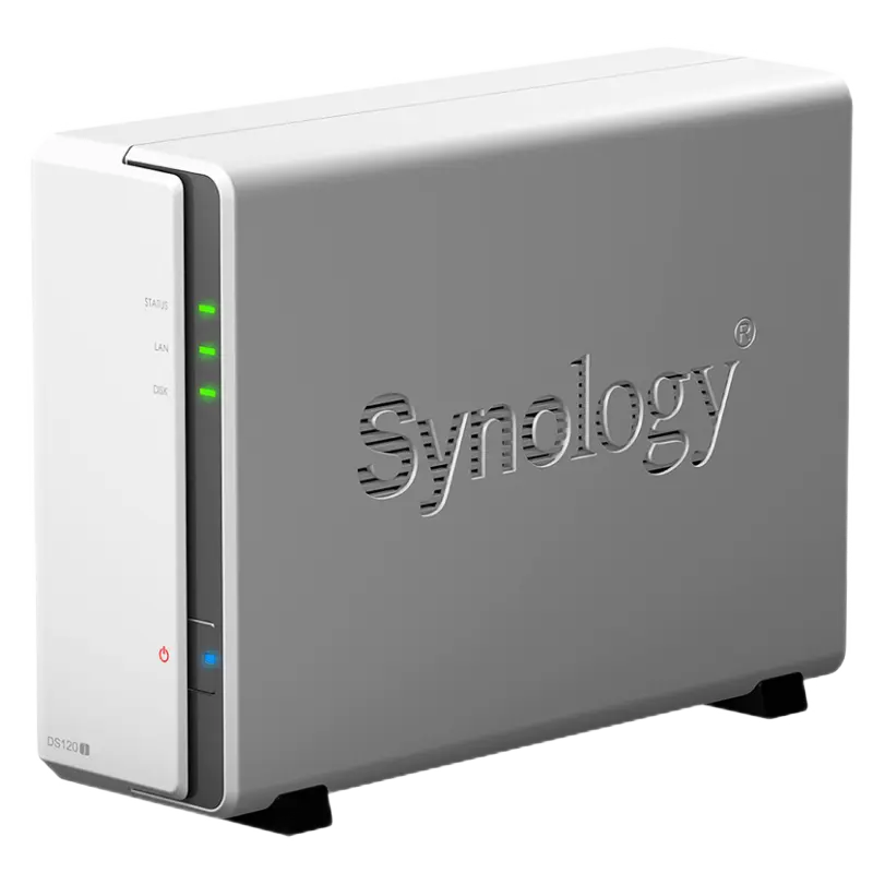 Сетевое хранилище SYNOLOGY DS120j Белый