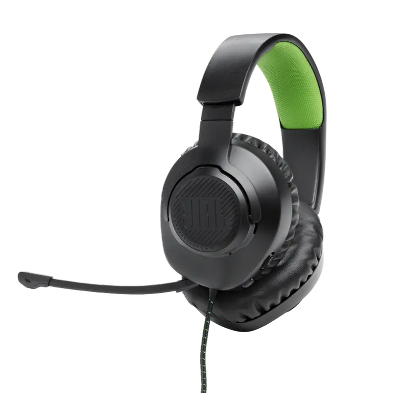 Наушники JBL Quantum 100X Черный | Зелёный