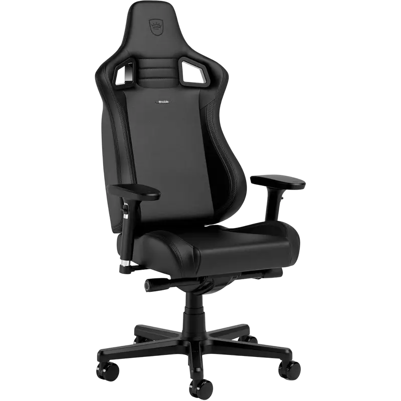 Игровое кресло Noblechairs Epic Compact Искусственная кожа Чёрный