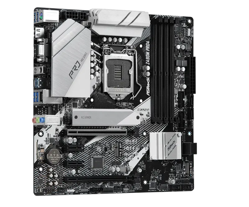 Материнская плата ASRock Z490M PRO4 LGA1200 Micro-ATX
