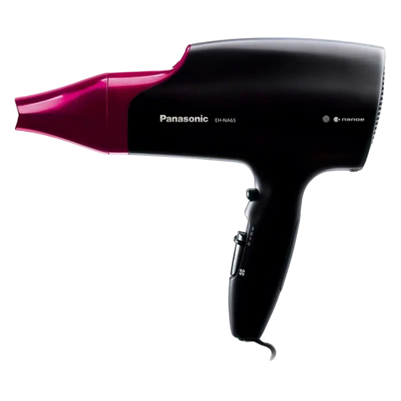 Фен Panasonic EH-NA65-K865 Чёрный | Розовый