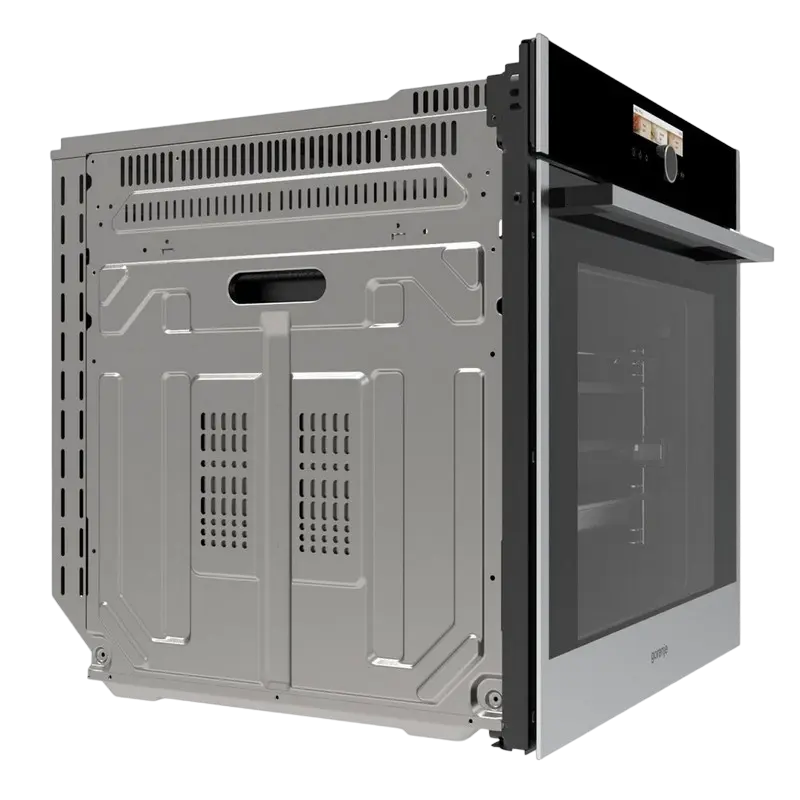 Электрический духовой шкаф Gorenje BCS798S24X Серебристый