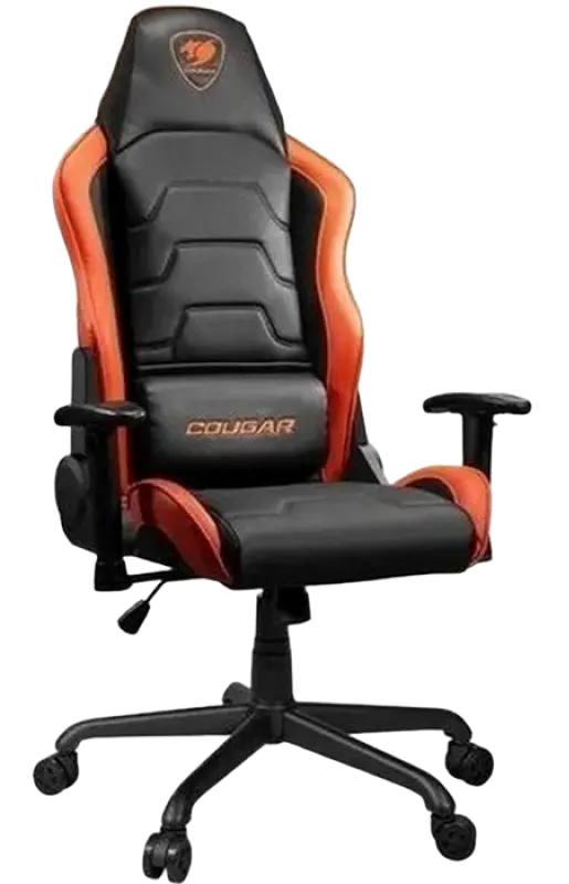 Игровое кресло Cougar Armor Air ПВХ Кожа Оранжевый